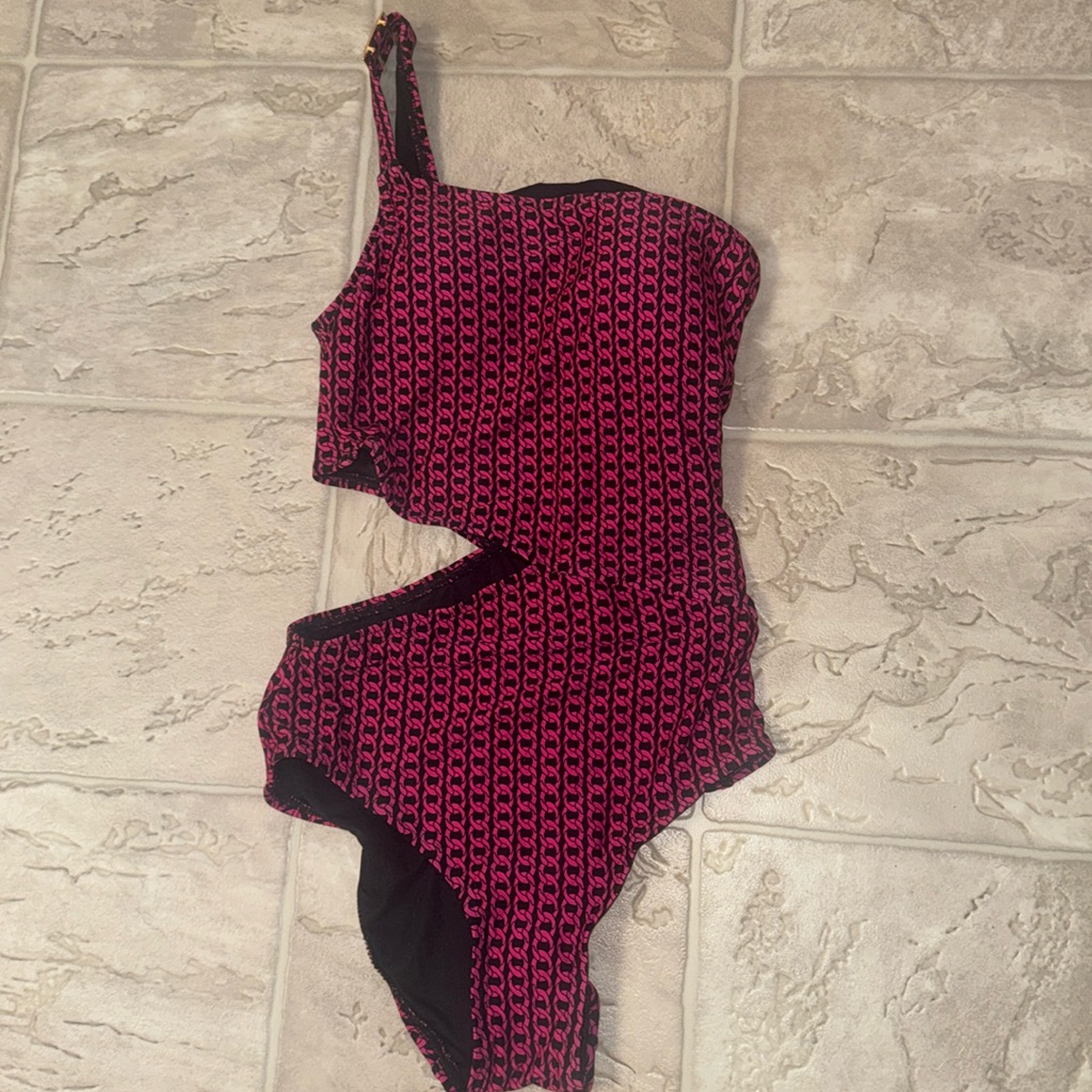 Nwot Chain Link Michael Kors One Piece Swimsuit